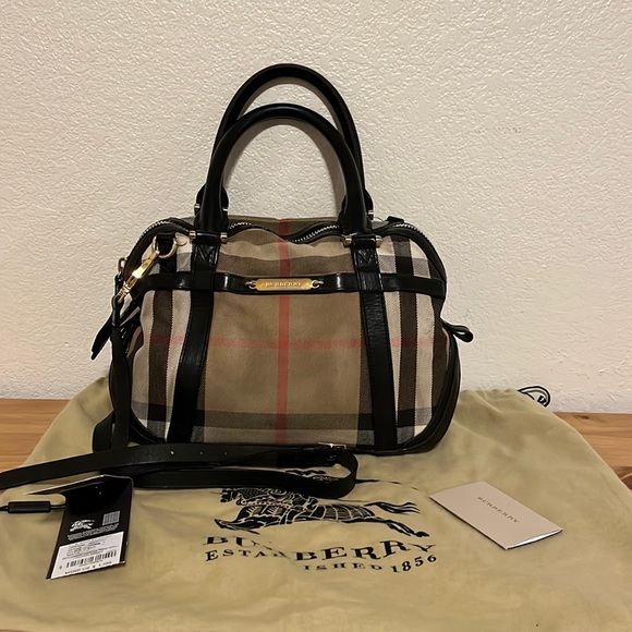 Burberry Bags Burberry Bridle House Check Sartorial Small Orchard
